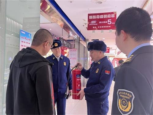 黑龙江宝清县消防救援大队组织开展假冒伪劣消防产品销毁活动