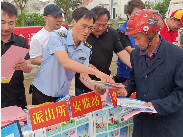 江苏盐城市亭湖区黄尖镇2024年安全生产月宣讲活动见成效