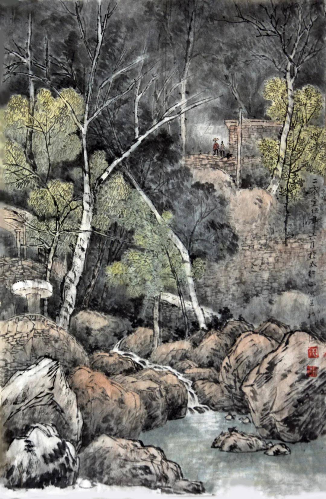 祁自强_‖_与大家同行_·_中国书画名家作品云展