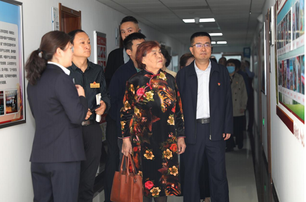 陕西省省级医疗卫生健康行业社会组织联合党委组织赴西安中医脑病医院调研指导