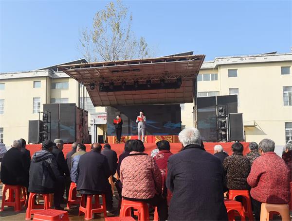 安徽太和：党的二十届三中全会精神艺术化宣讲走进坟台镇
