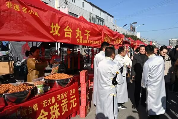 安徽太和：赶大集  逛庙会