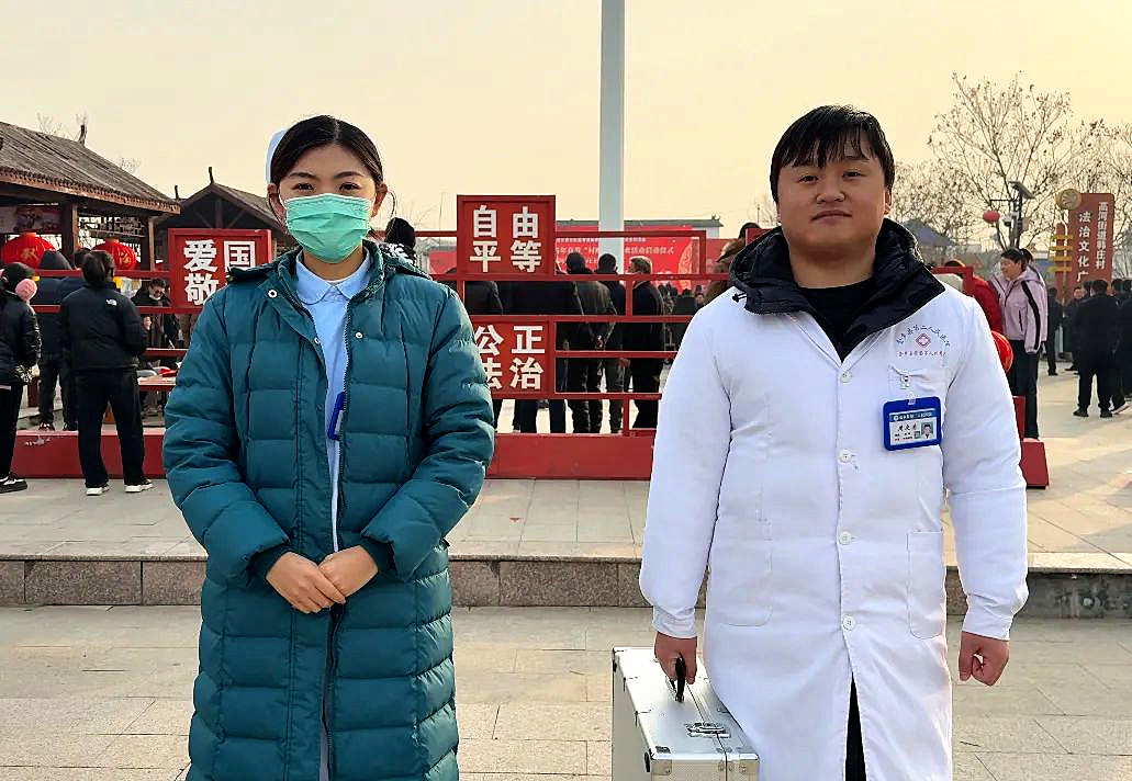 金乡县第二人民医院：当好“村晚”健康守护神