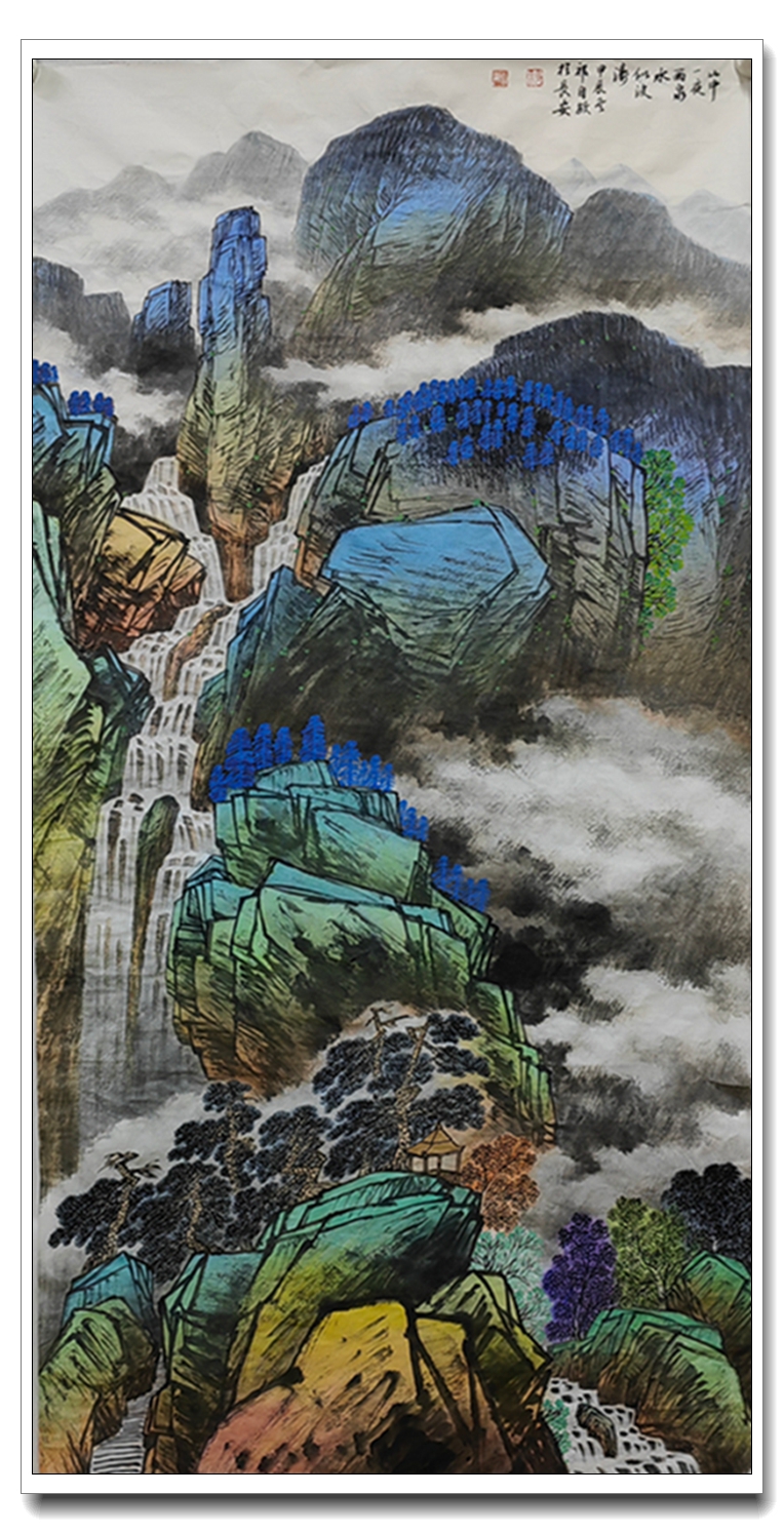 福蛇迎春德艺双謦书法名家祁自敏作品线上展