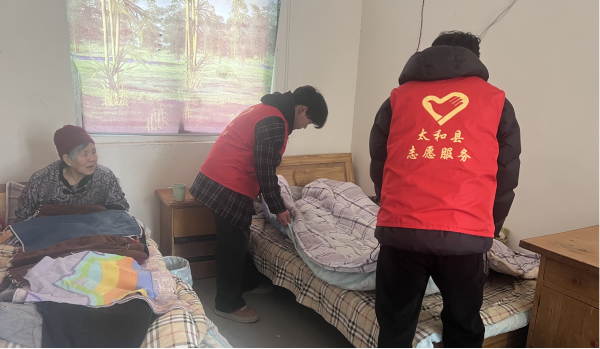 安徽太和县原墙镇开展“关心关爱·温暖寒冬”志愿服务活动