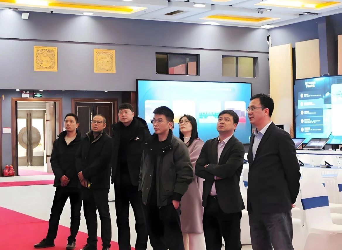 浙江省嘉兴市秀洲区领导一行到访国联股份