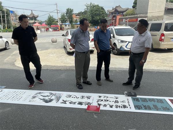 安徽太和县倪邱镇举办庆祝建党104周年倪宽文化廉政书画展