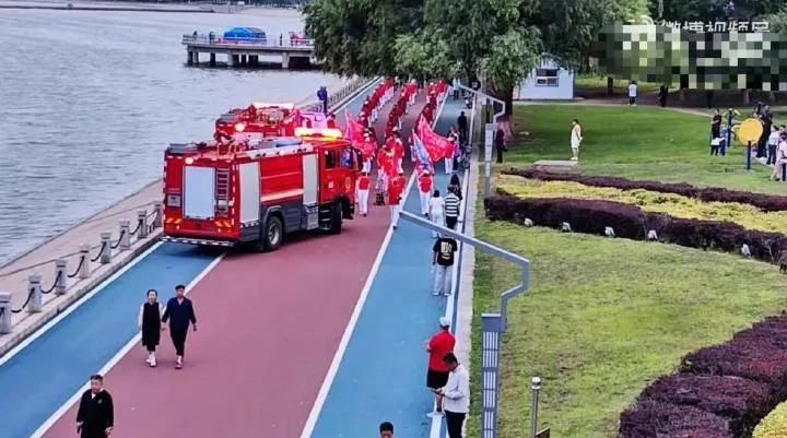 逼停120和119的老年“暴走团”系有近10年历史的民间团体，景区管理中心：准备约谈